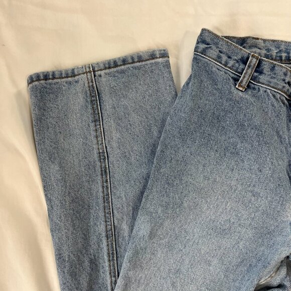 J Galt High Waist Light Wash Wide Leg Cotton Denim Jeans | Size S - Picture 2 of 6